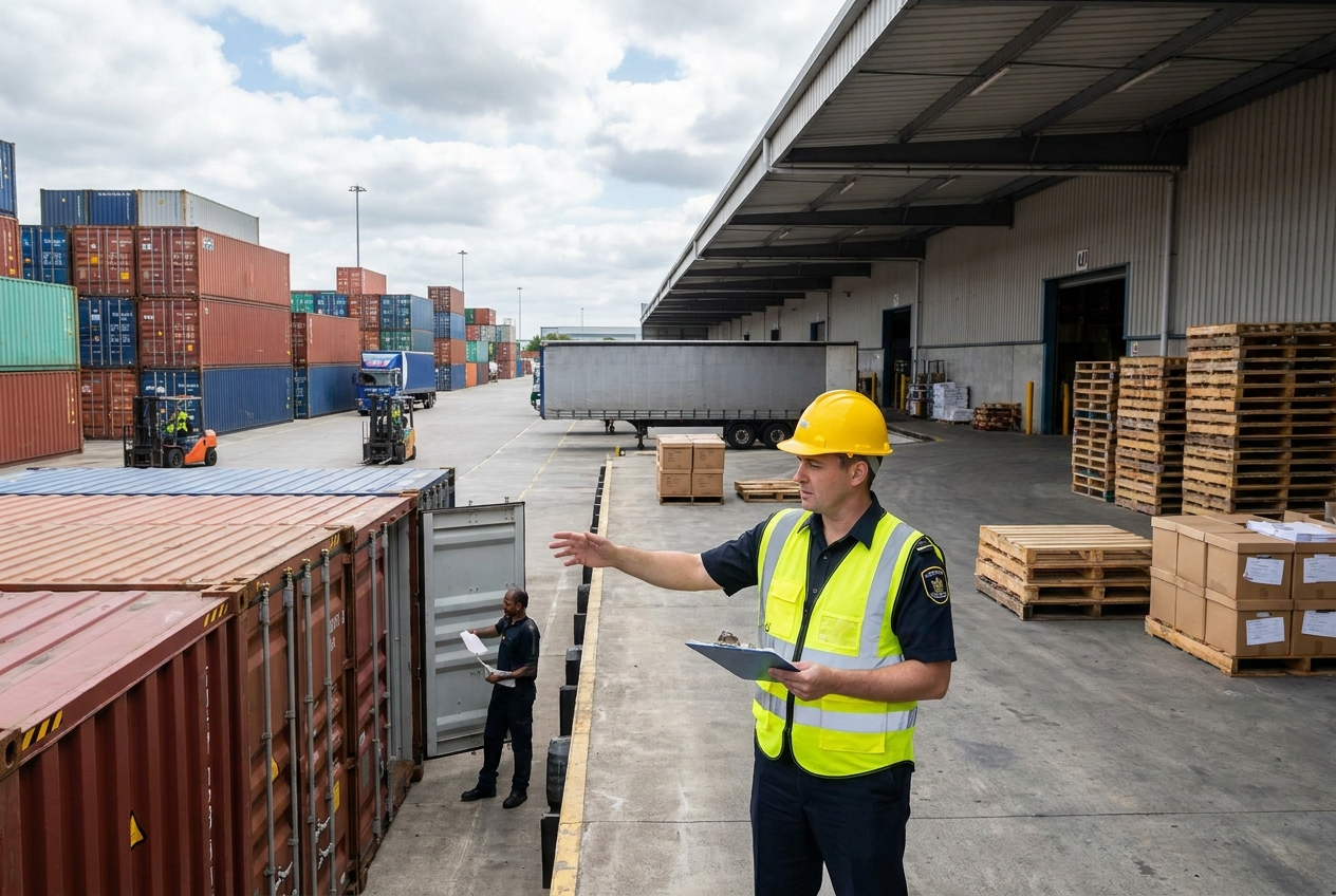 Import and customs clearance operation